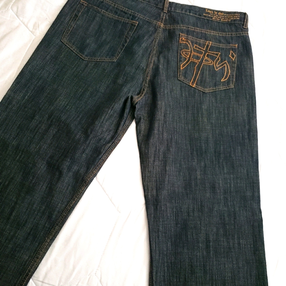 NOTW DENIM WORN 1 HR!!! PERFECT SHAFE!!